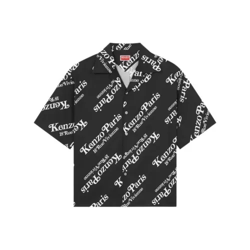 KENZO Черные Мужские Рубашки