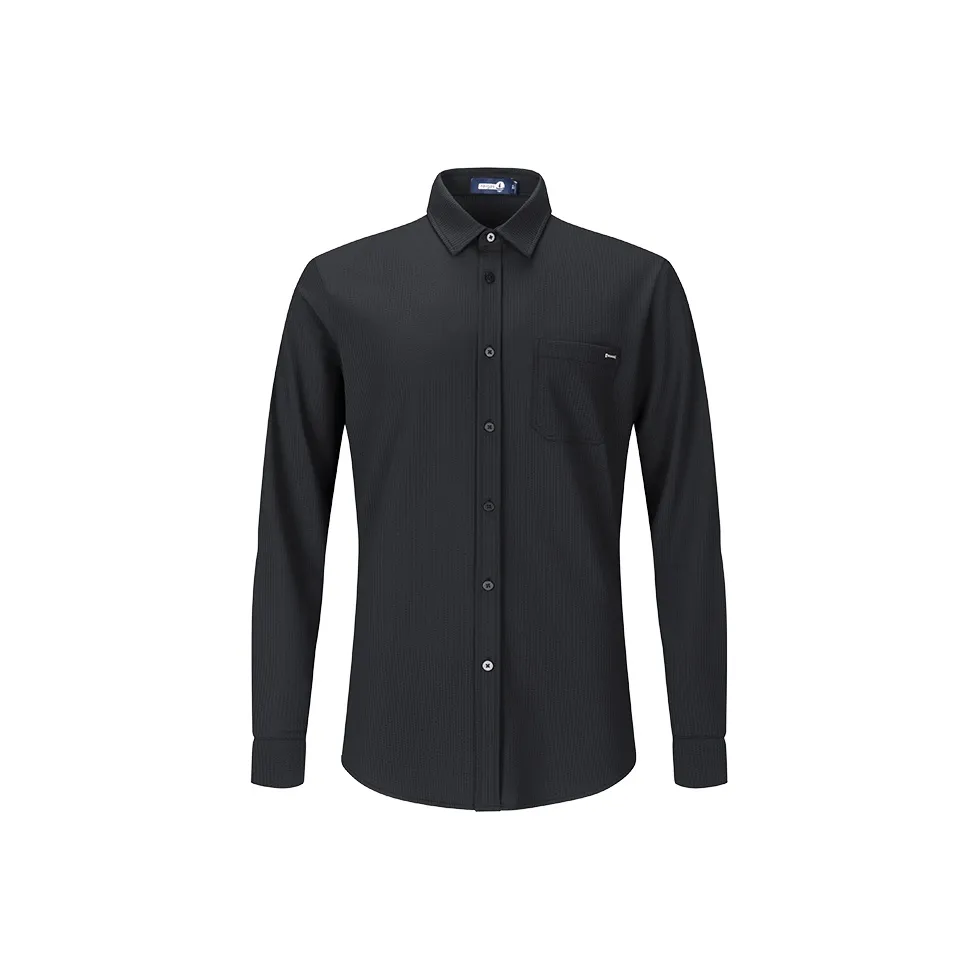 NAVIGARE Рубашка Мужская Ночь Черный