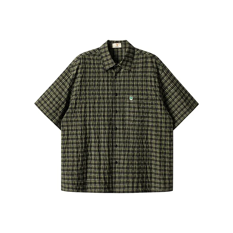 WILLIAM FOX SONS Рубашка Унисекс Темно-зеленый