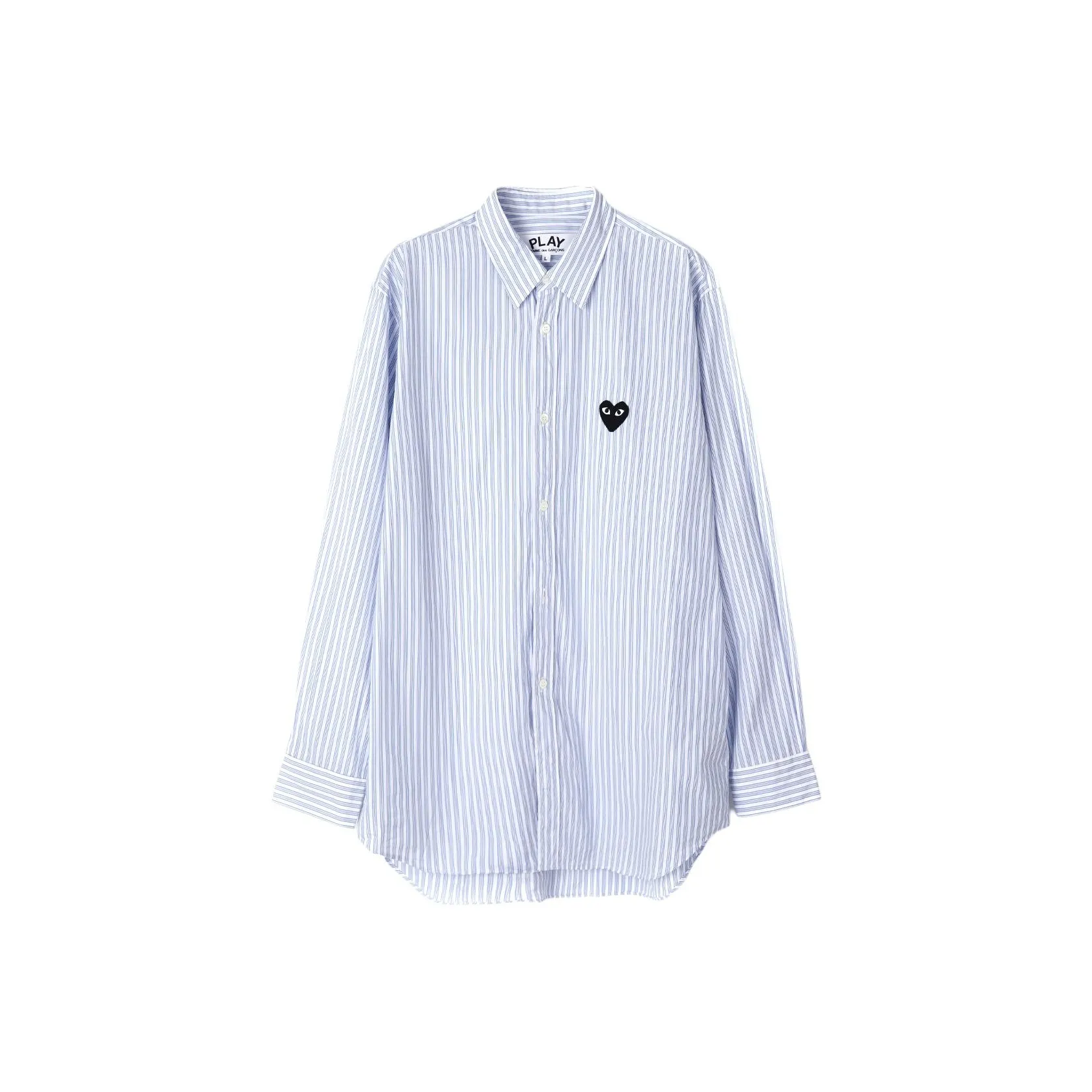 CDG Play Рубашка Мужская Светло-Синяя