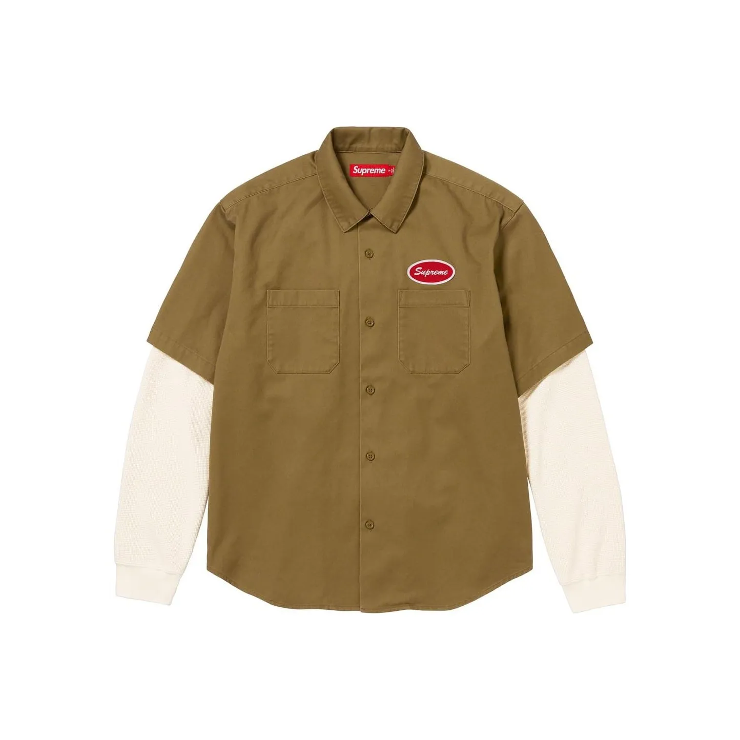 Supreme Thermal Sleeve Work Shirt