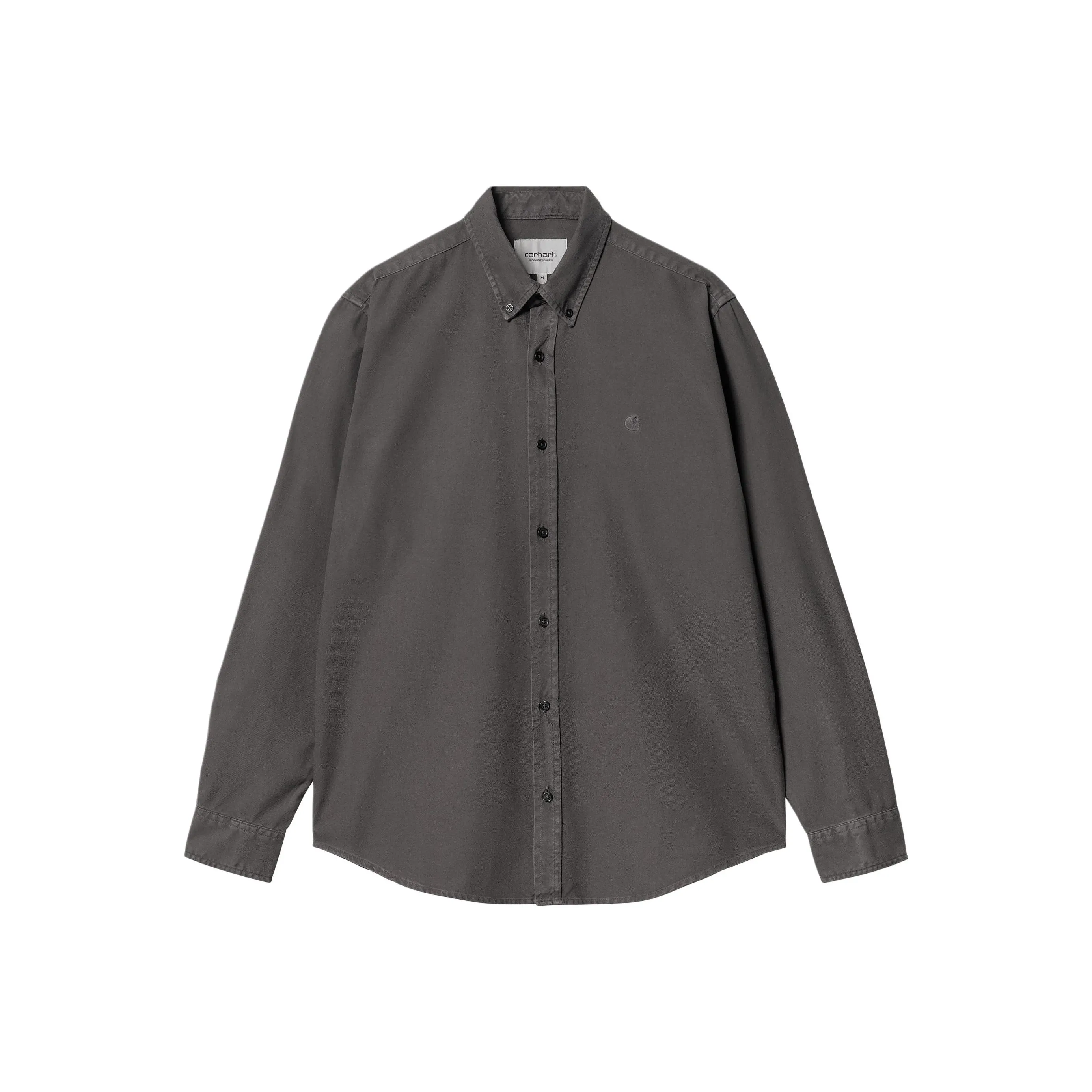 Carhartt WIP Bolton Рубашка Мужская Graphite