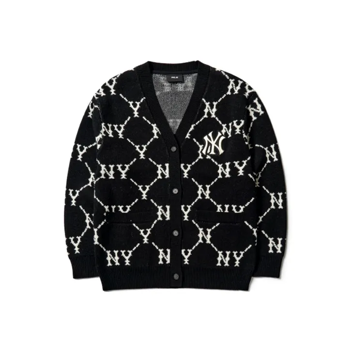 MLB Mlb Old Flower Sweater Unisex Black