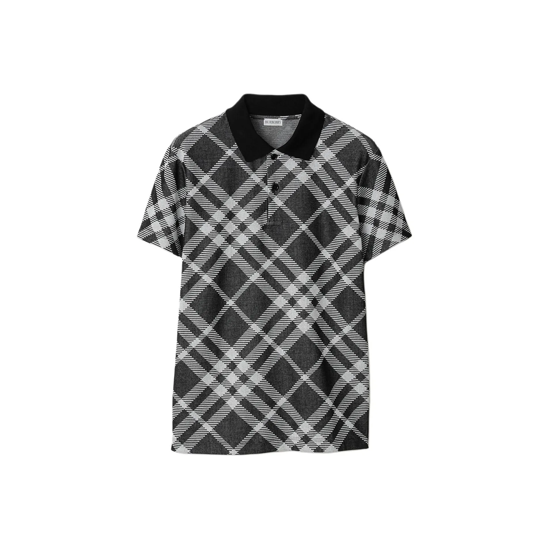 Burberry Polo Shirt Men's Black