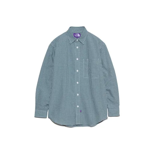 THE NORTH FACE PURPLE LABEL FW23 Зеленый Мужские Рубашки
