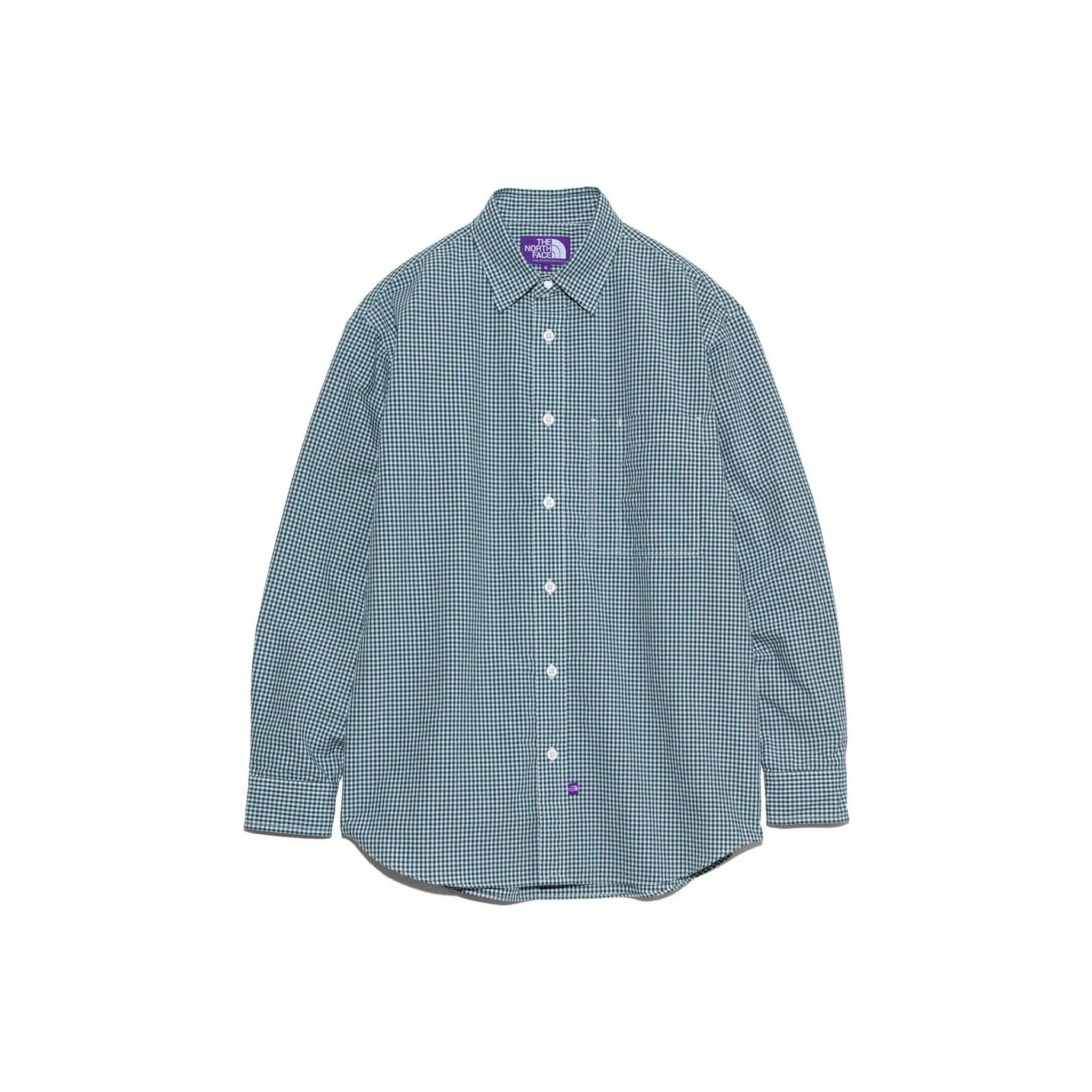 THE NORTH FACE PURPLE LABEL SS24 Рубашка Мужская Зеленая