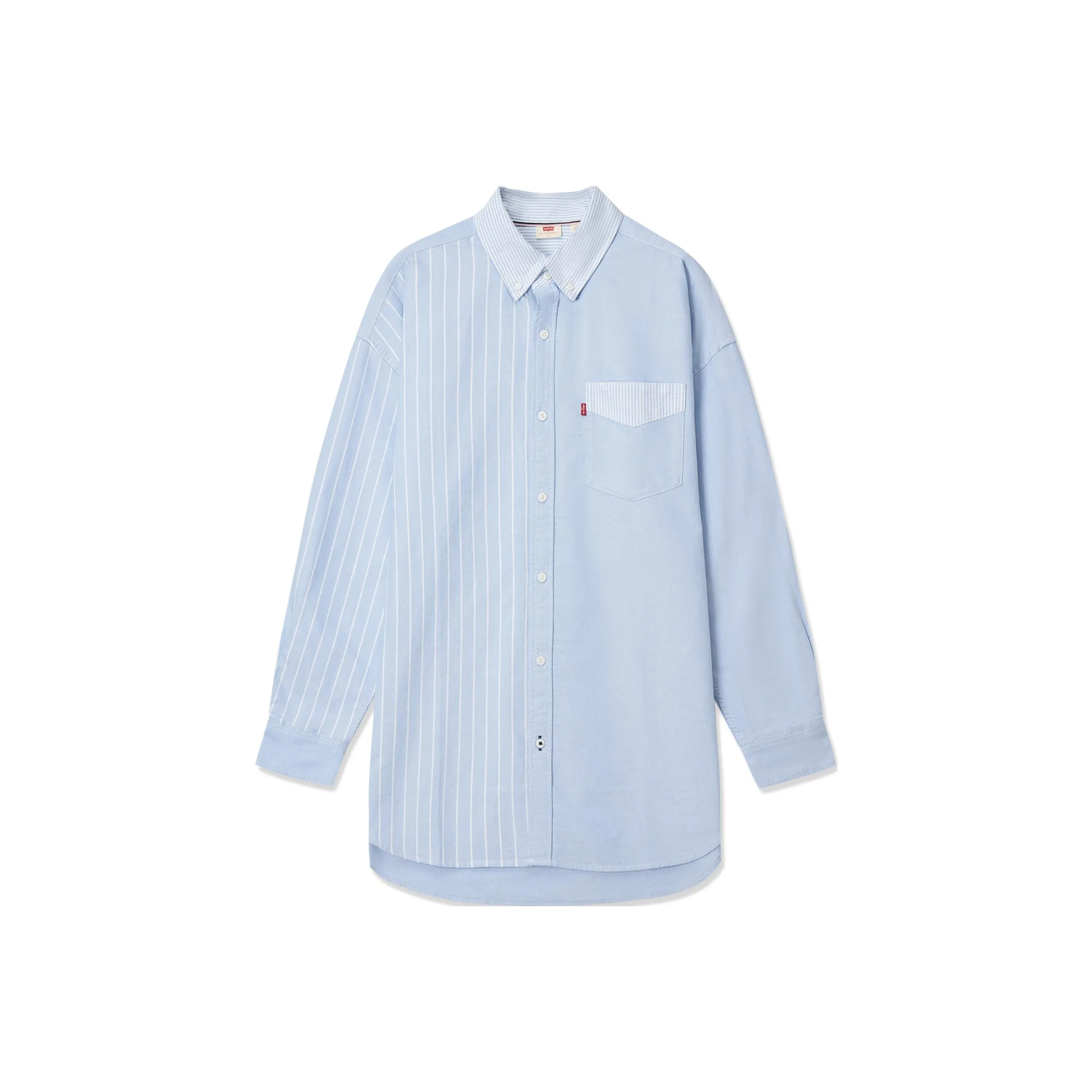 Levi's SS24 Summer Collection Рубашка Мужская Светло-Синяя