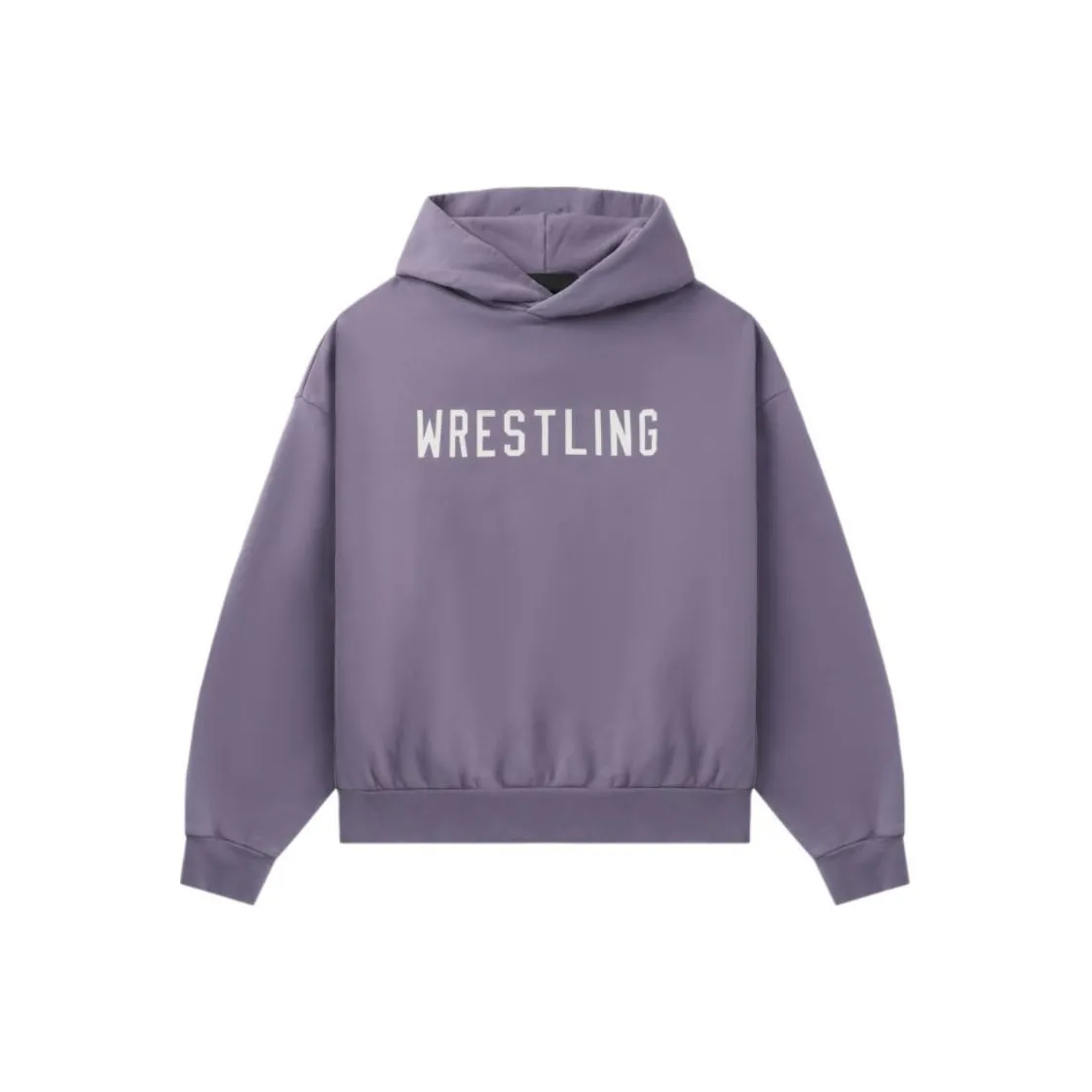 Fear Of God Essentials Тяжелый Флис Винтаж Сократившийся Толстовка Свитшот Мужской Орхидейно-фиолетовый Лаванда