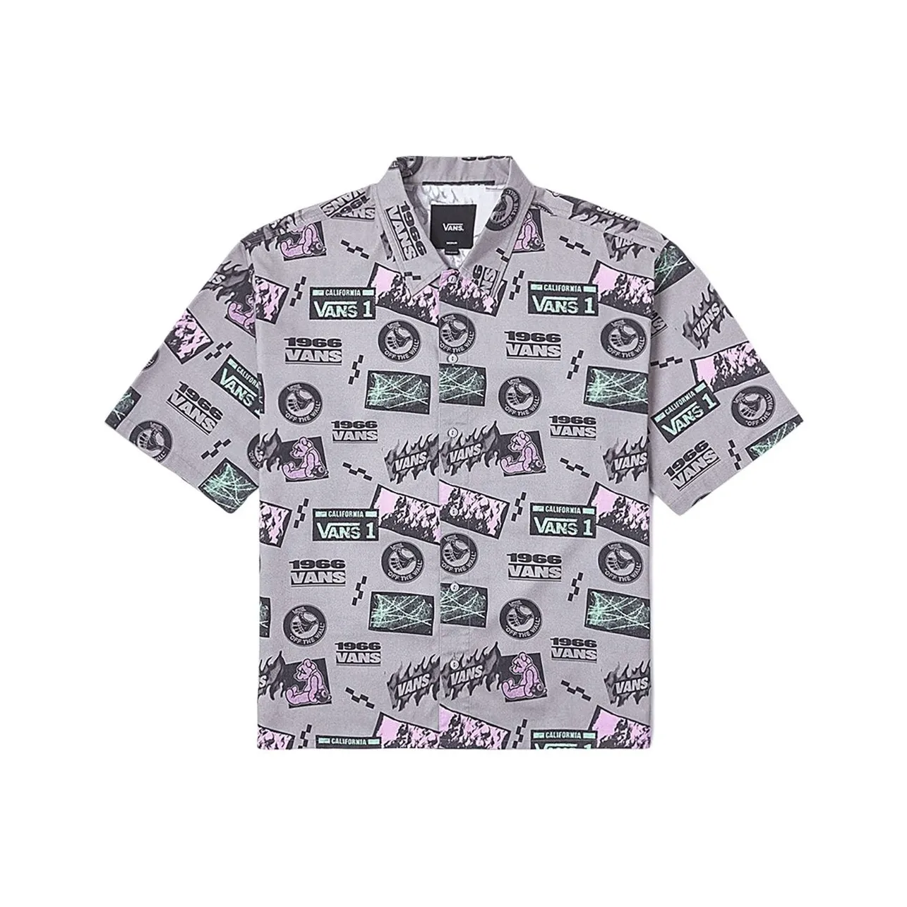 VANS Серый Мужская Рубашка