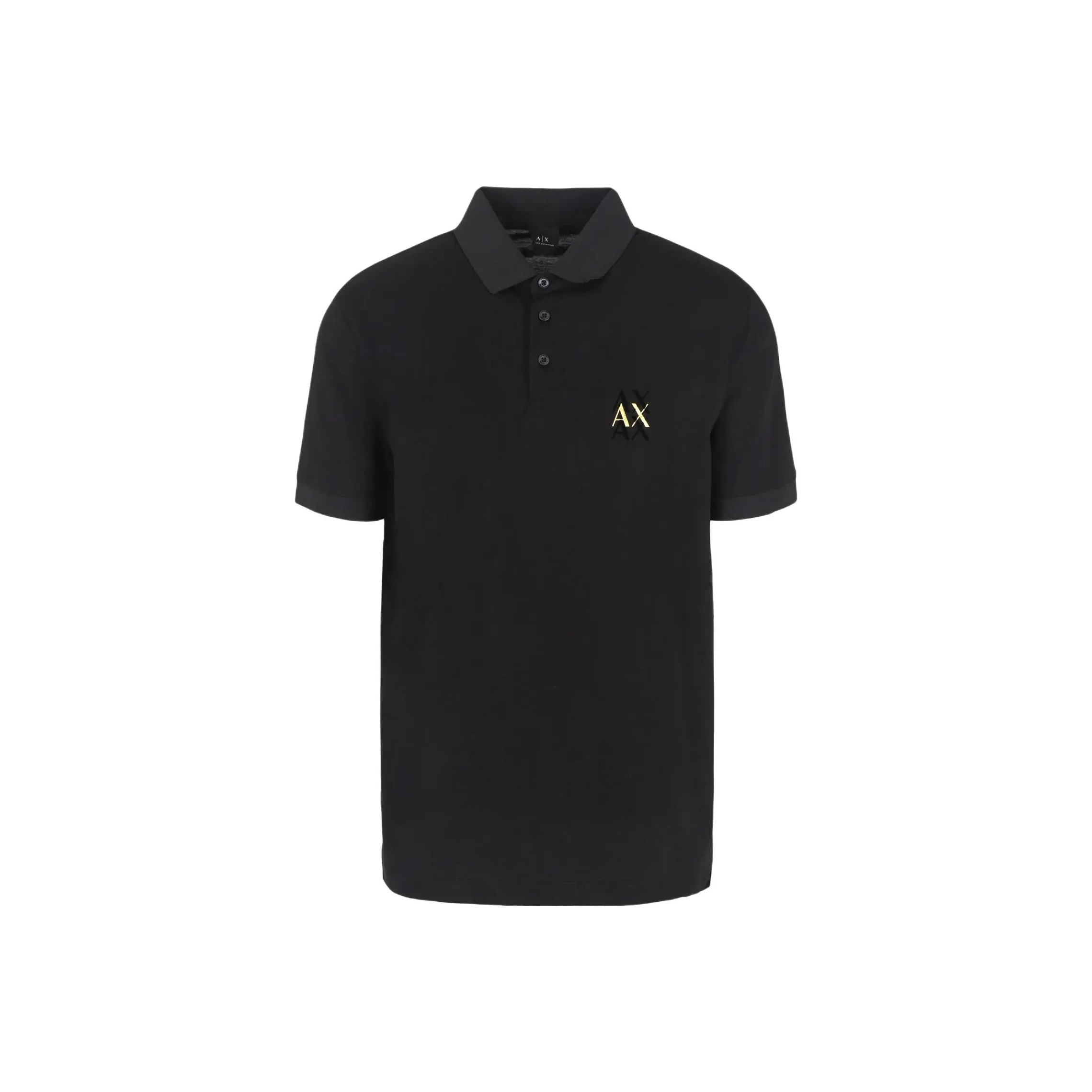 ARMANI EXCHANGEAE Polo Shirt Men's Black