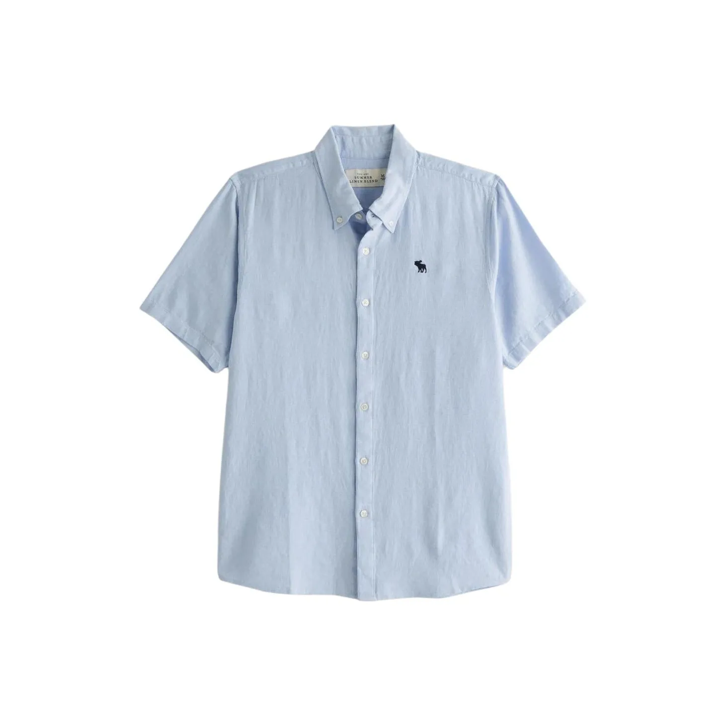 Abercrombie＆Fitch Рубашка Мужская Светло-Синяя