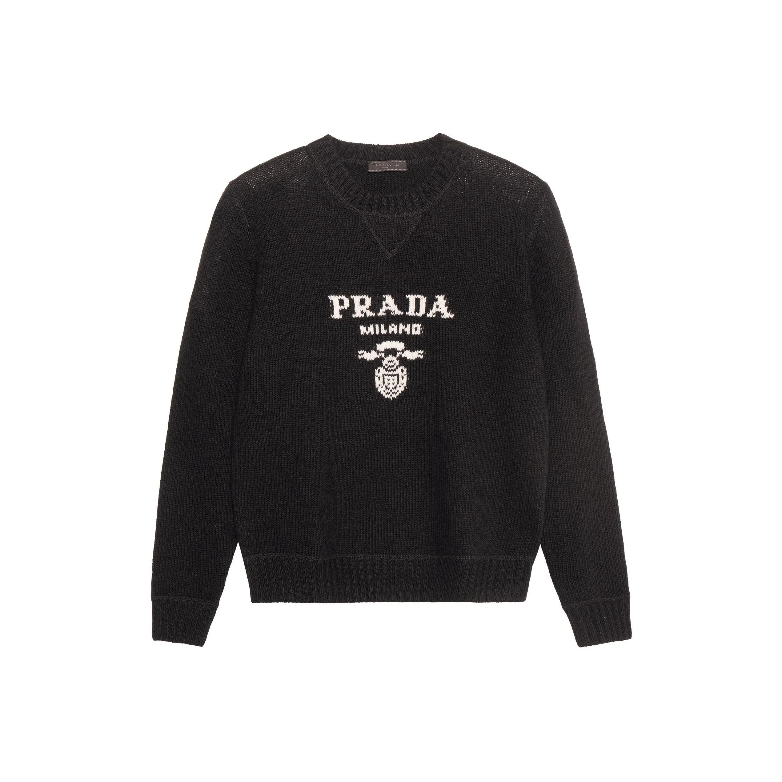 prada white logo espadrille