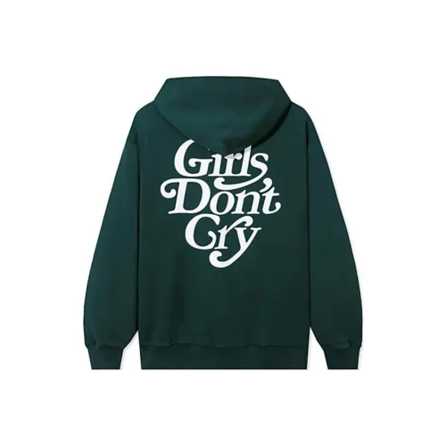 Girls Don't Cry Зеленый Унисекс Свитшоты