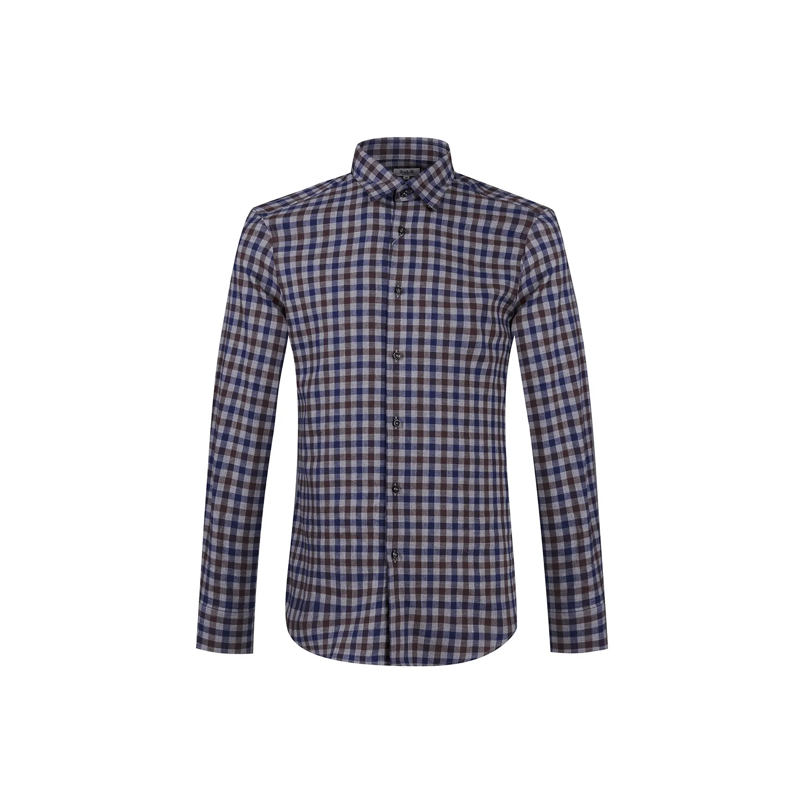 JODOLL Фиолетово-синие Мужские Рубашки