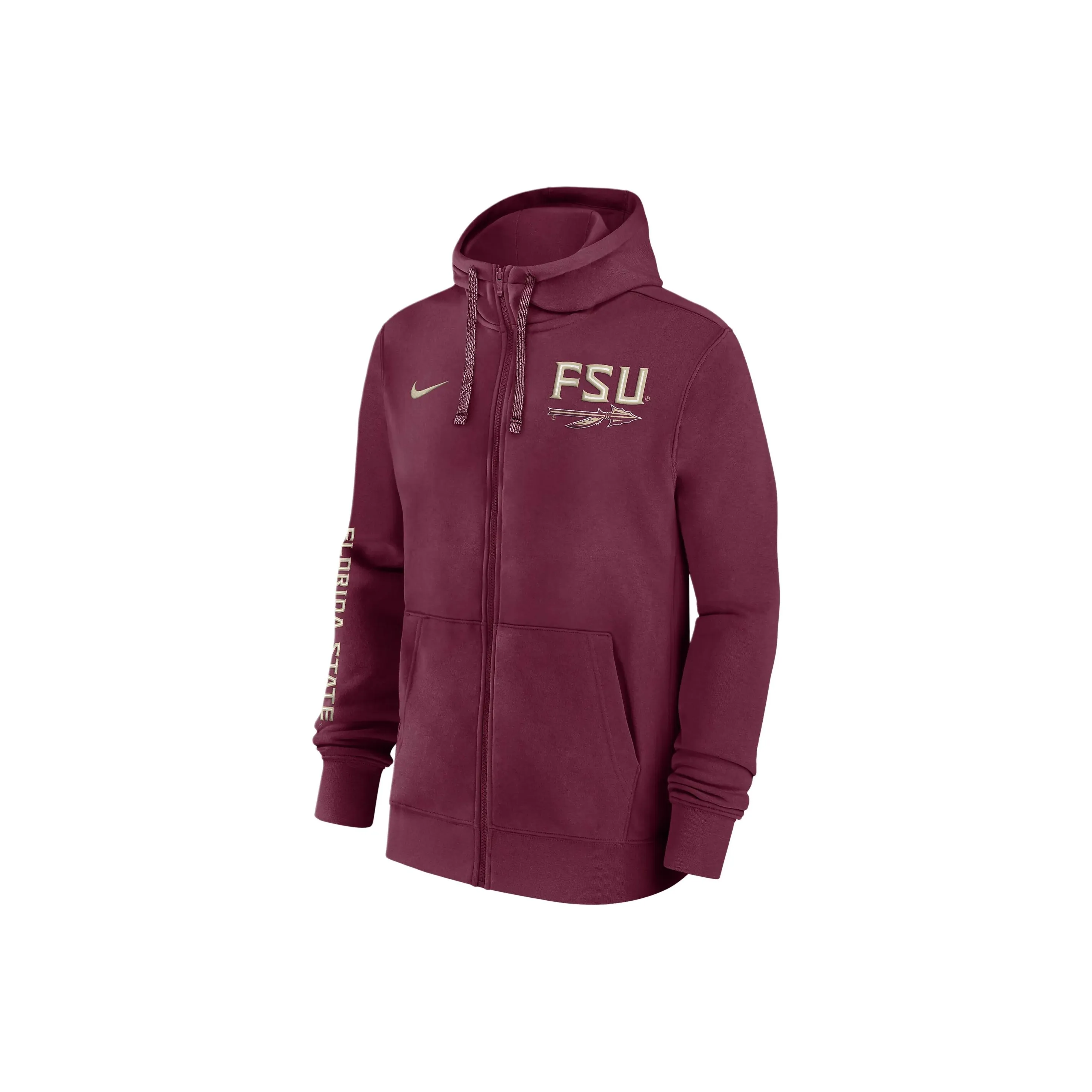 Nike Florida State Seminoles Sideline Team Issue Men's Nike College Full Zip Hoodie