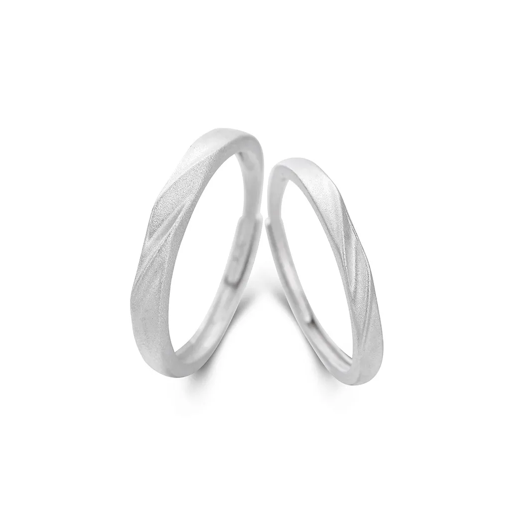 JKEM 999 Fine Silver Rings Unisex
