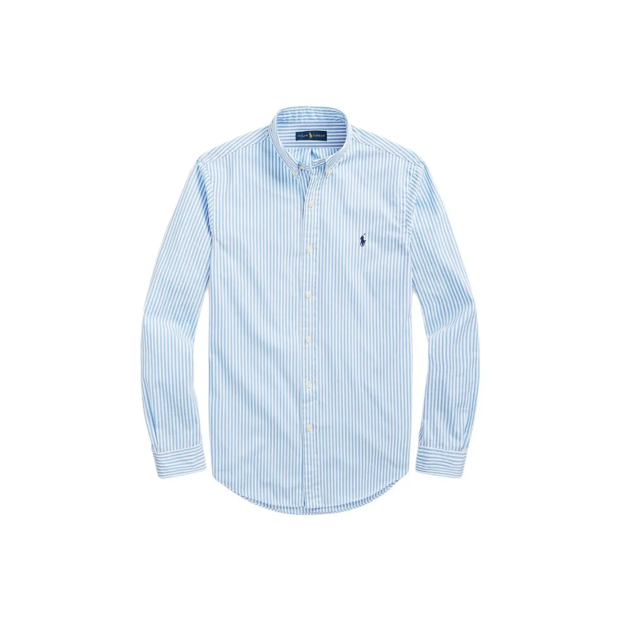 Polo Ralph Lauren SS24 Рубашка Мужская Светло-Синяя