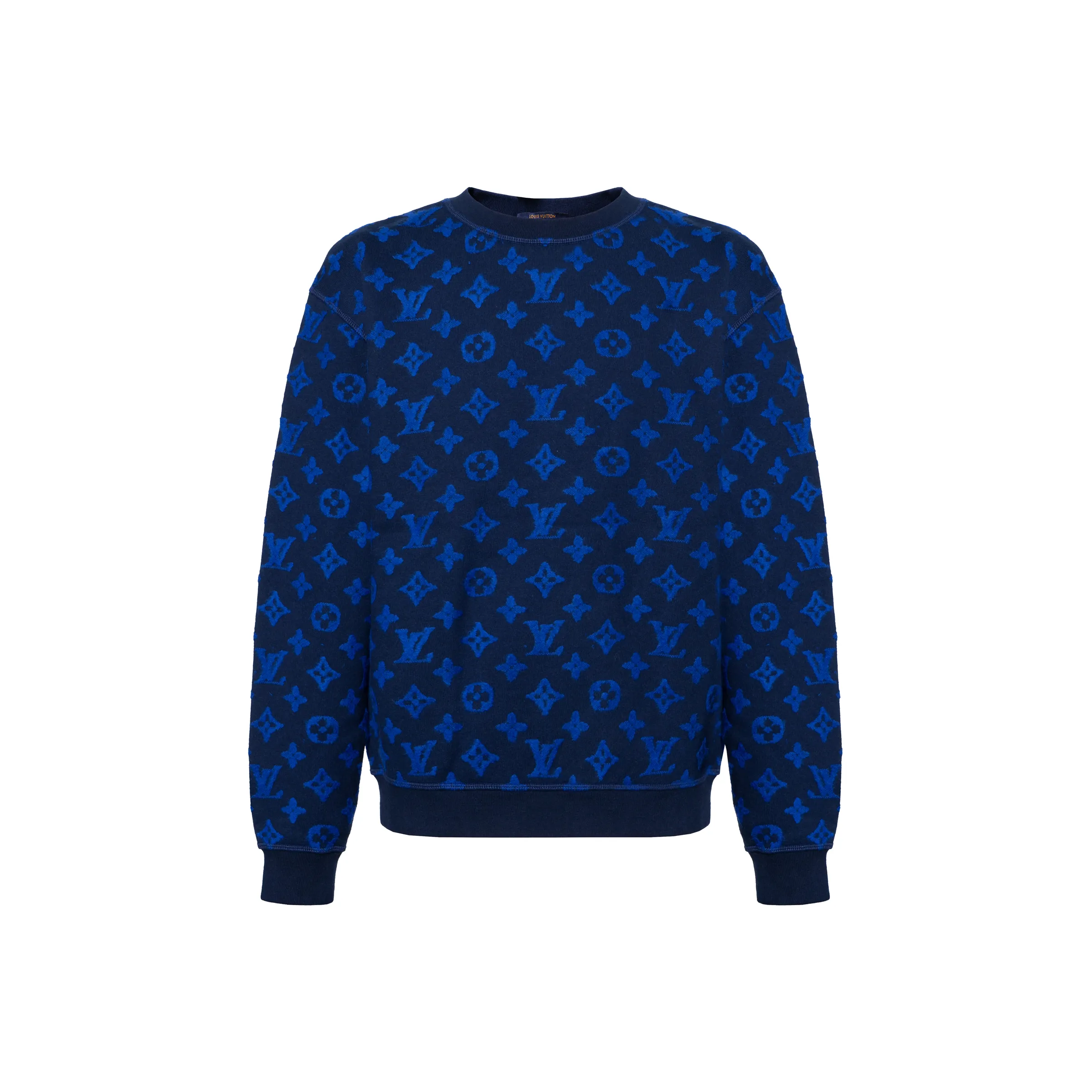 LOUIS VUITTON Sweater Men's Blue