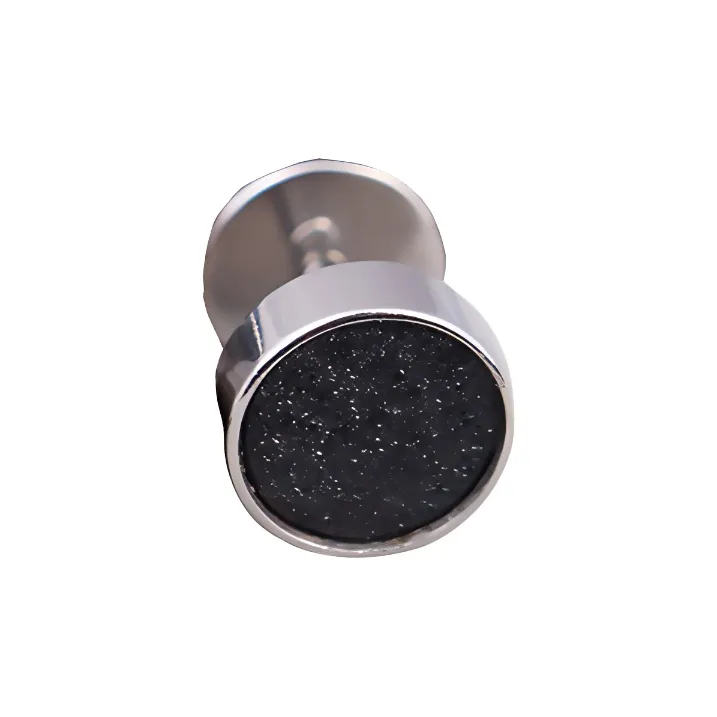 QIANFANGDAHUANGYE Titanium Steel Stud Earrings Men's