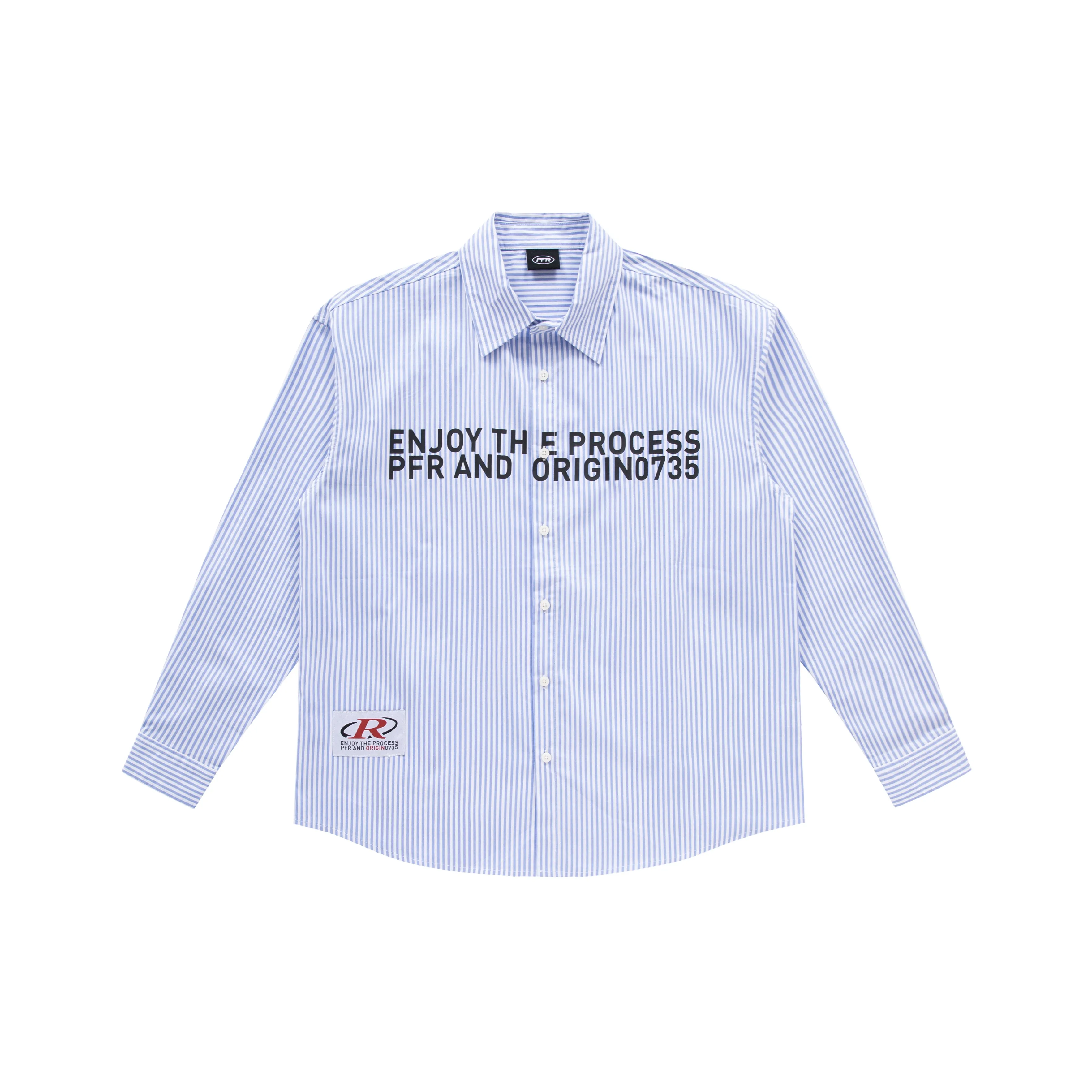 PFR AND Shirts Unisex Blue Stripes