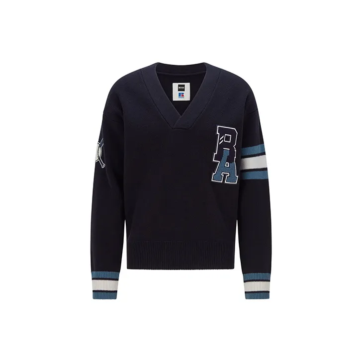 Russell Athletic X HUGO BOSS Sweaters Men's Dark Blue