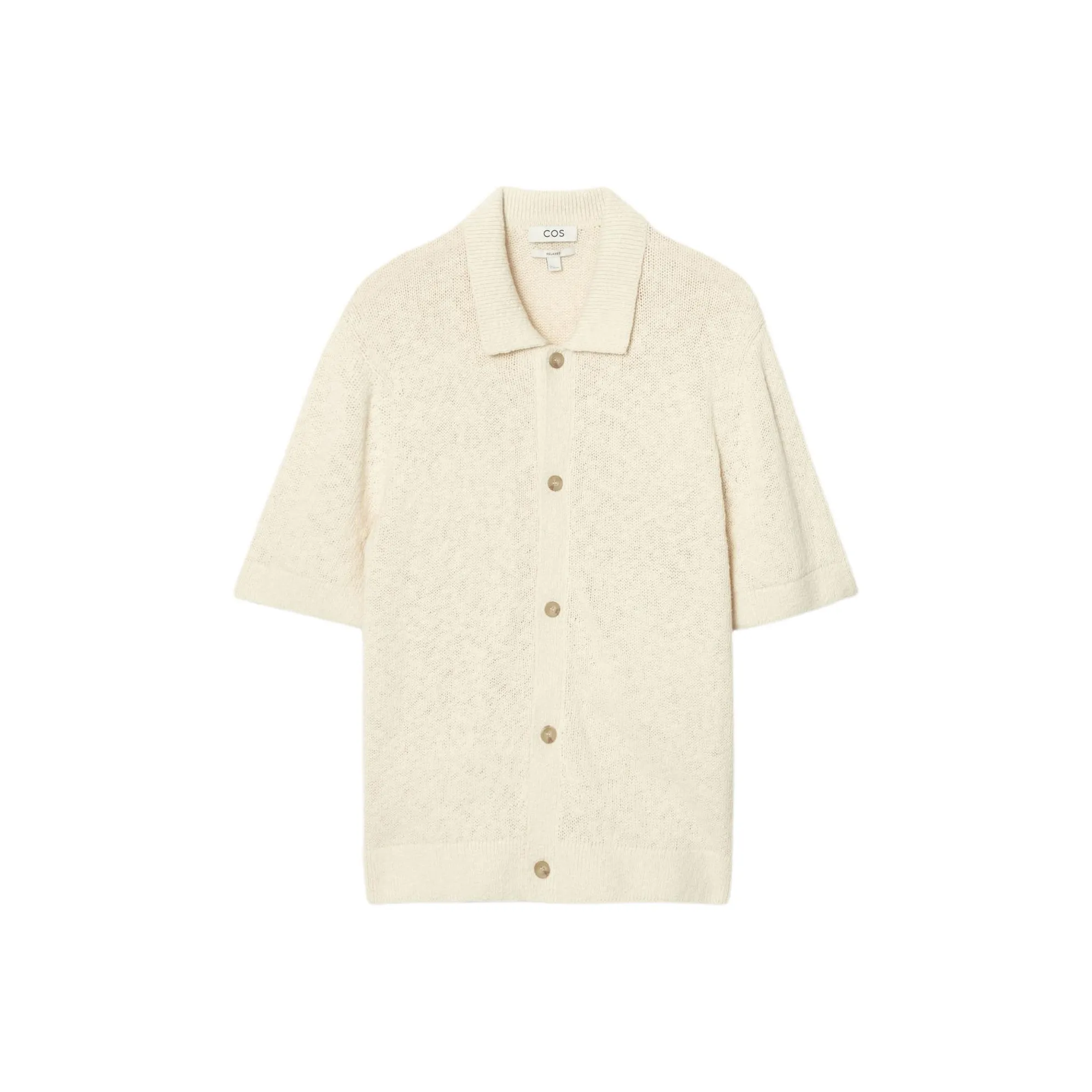 COS Кремовые Мужские Рубашки