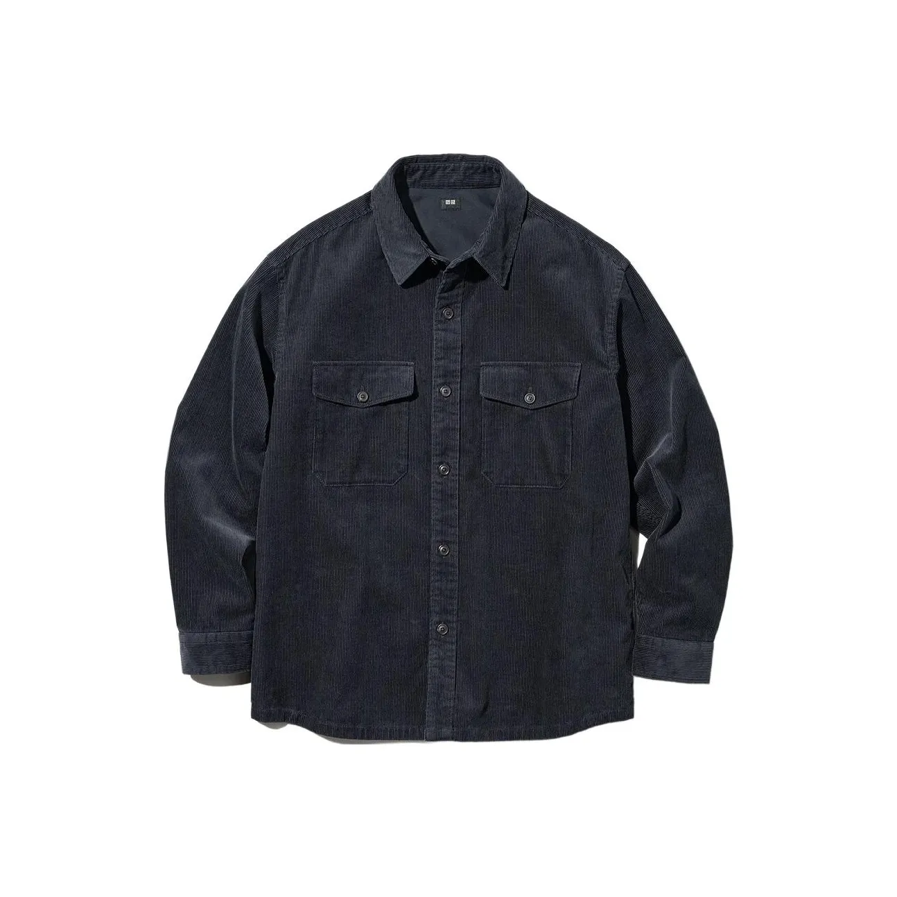 UNIQLO Темно-серый 08 Унисекс Рубашки