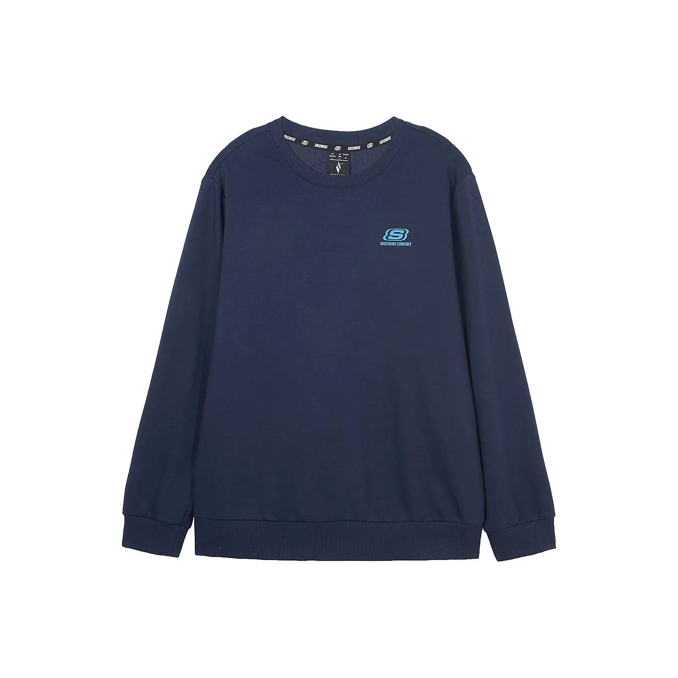 Skechers Свитшот Унисекс Морской Синий
