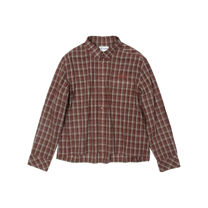 CHEMIST CREATIONS Рубашка Унисекс Красная Клетка