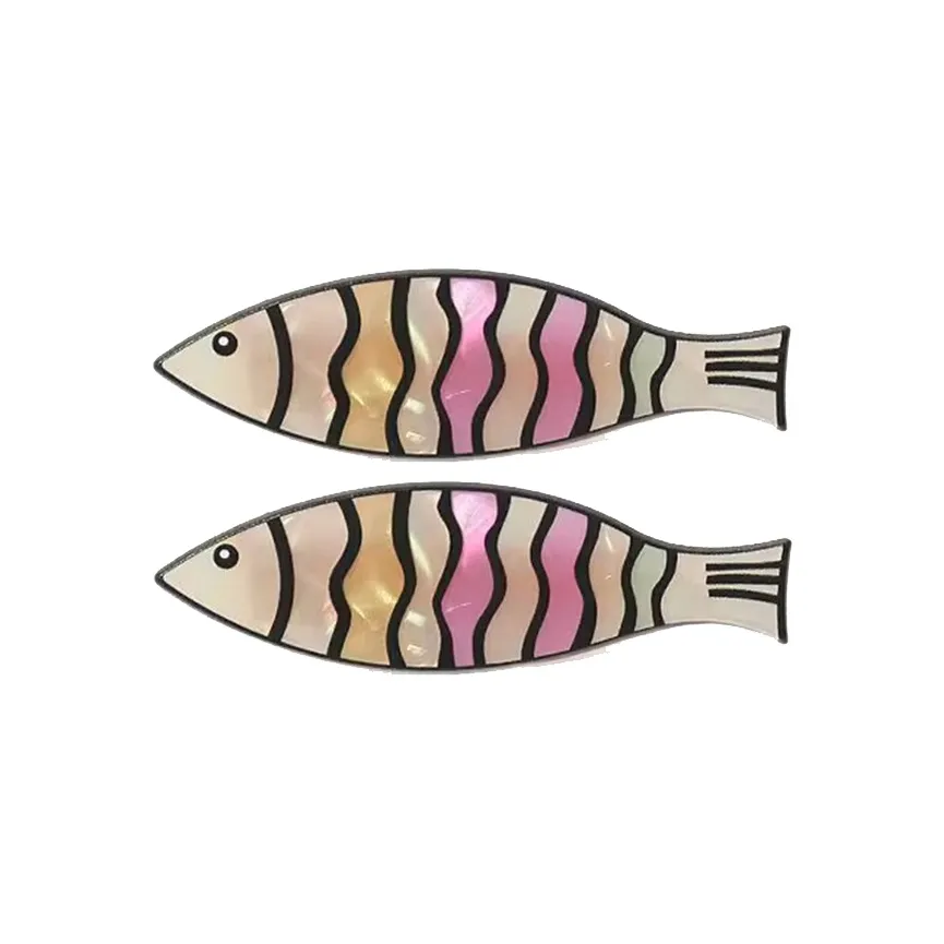 JIANYINGSHU Acrylic+Alloy Hair Clips Women's