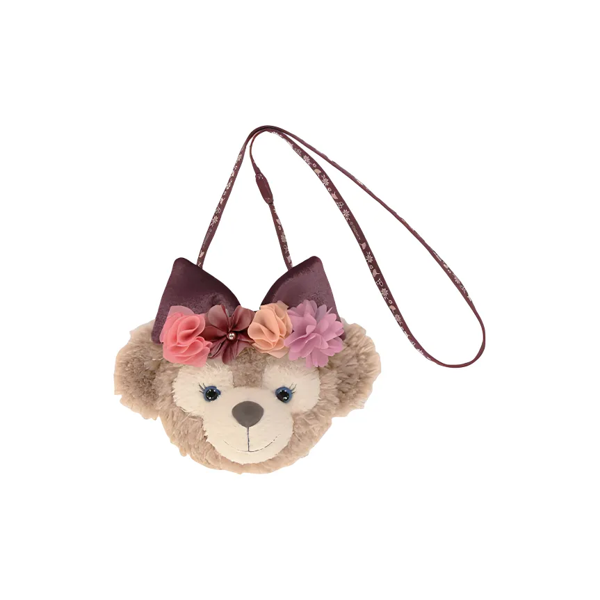 Disney Plush Crossbody Bag Regular Unisex Khaki