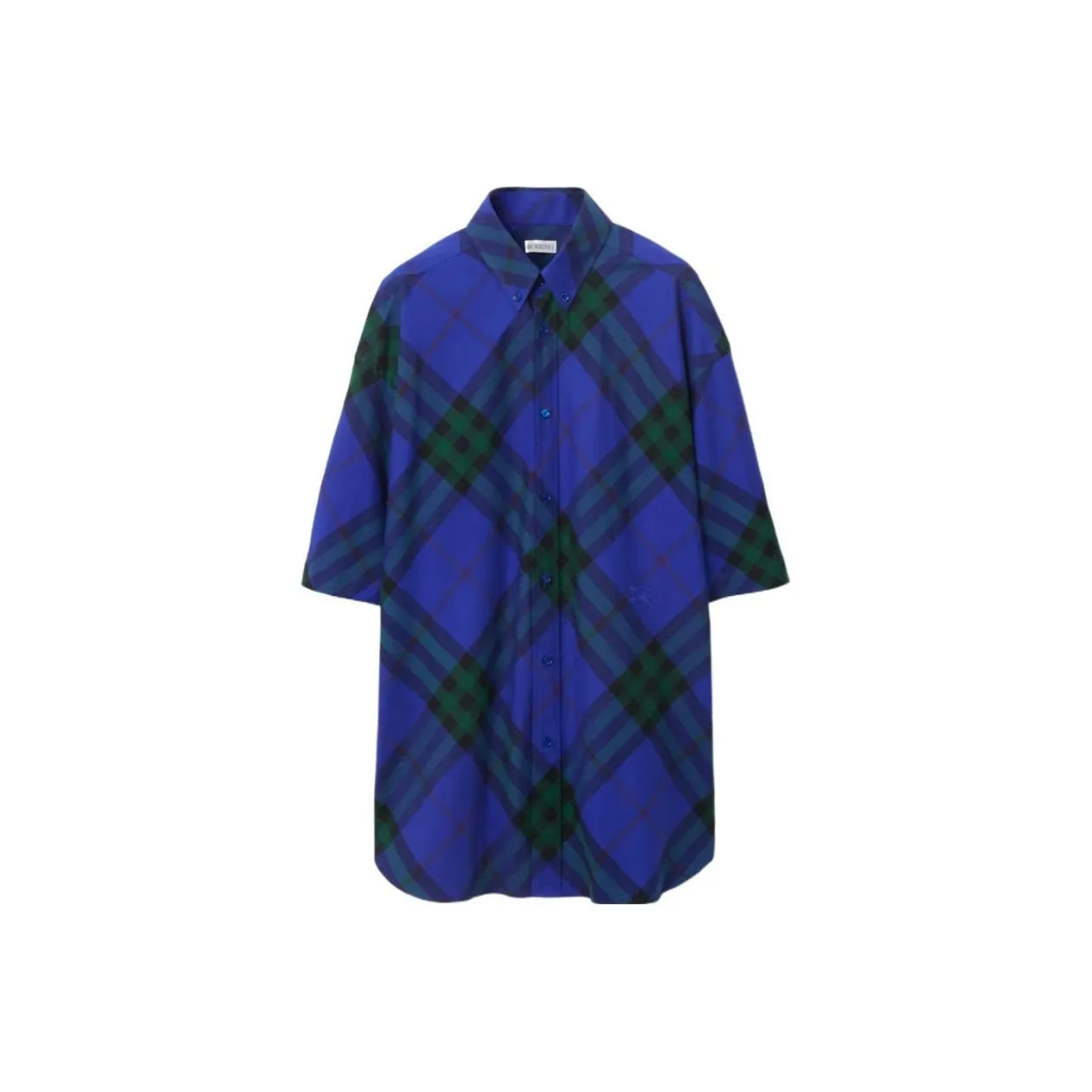 Burberry Checkered Short Sleeved Shirt