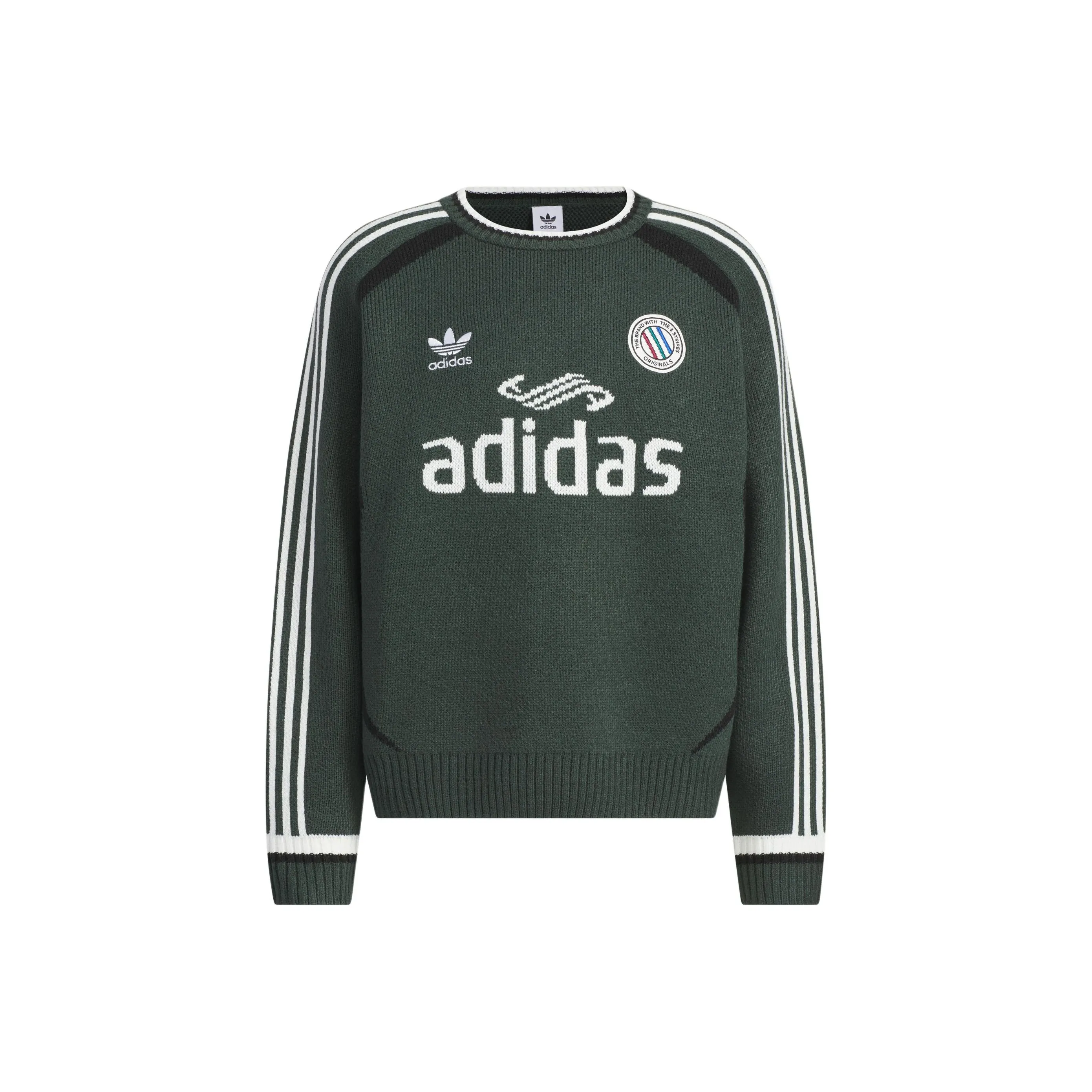 Adidas Originals ADCBC FW24 CREW U Adicolor Sweatshirt Unisex Mineral Green