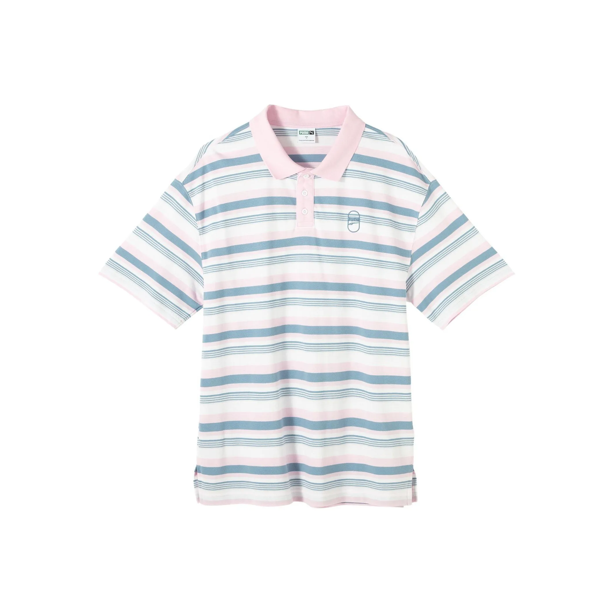 PUMA Downtown Polo Shirt Unisex Light Pink