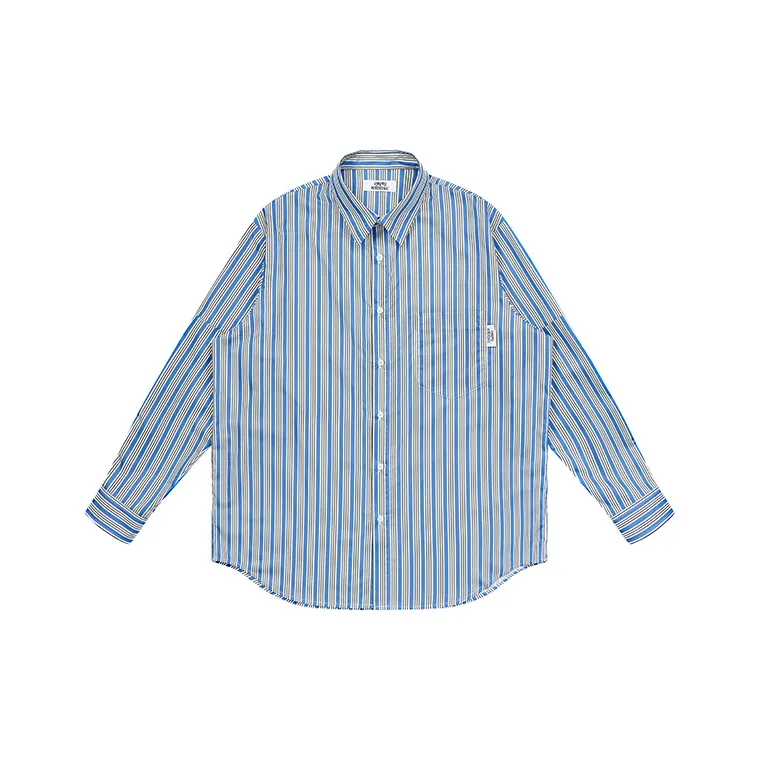 EMPTY REFERENCE Рубашка Унисекс Желто-Синий