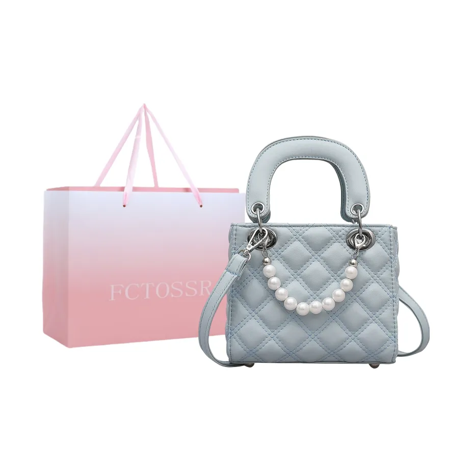 FCTOSSR ПУ (полиуретан) Одно плечо Сумка Женская Белая Черная Розовая Синяя