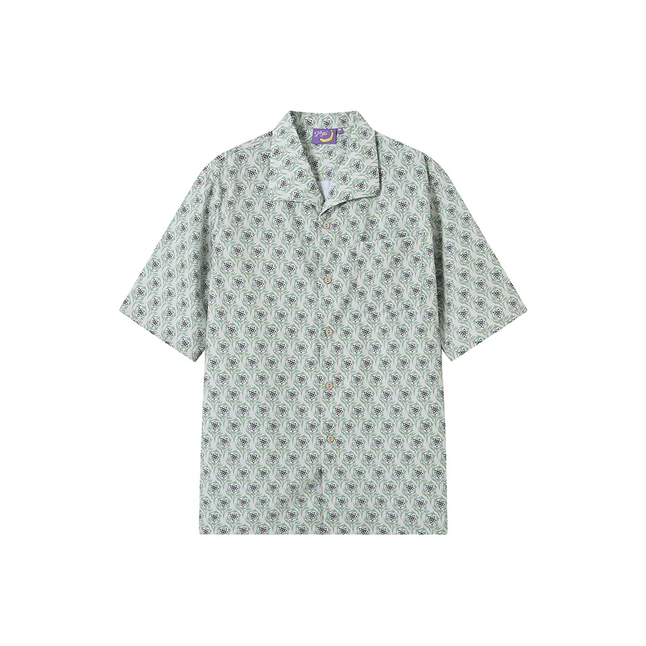 WULISHAONIAN Рубашка Мужская Серый Абрикос