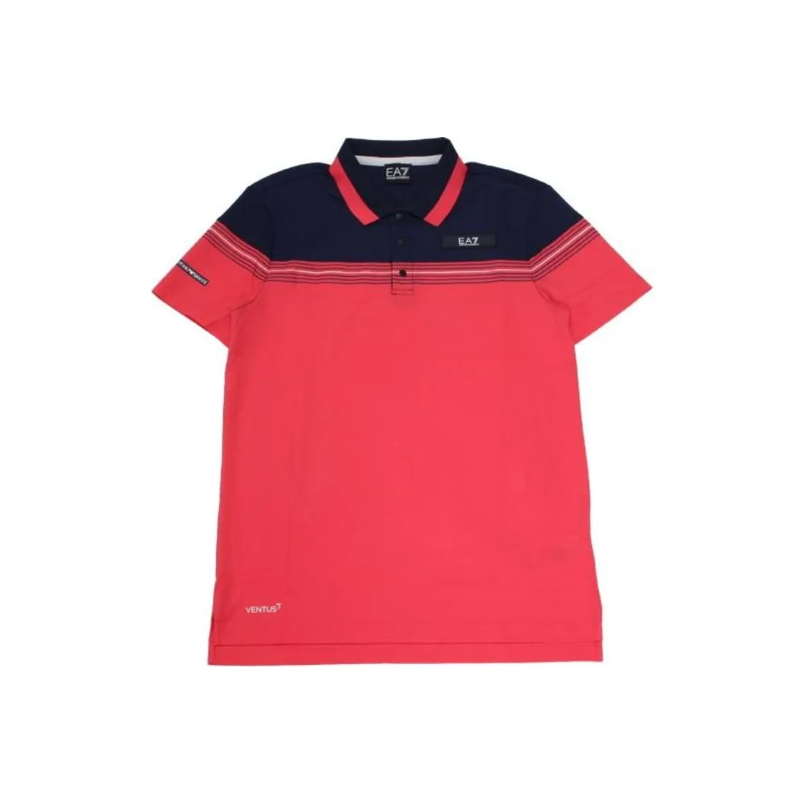 EMPORIO ARMANI EA7 Поло Мужское Красное