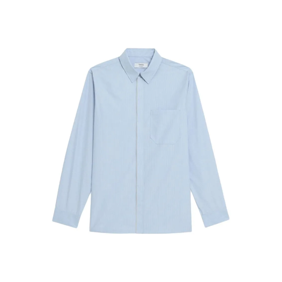 THEORY THEORY Designer Co-authored Collection Shirt Men's Mixed Light Blue