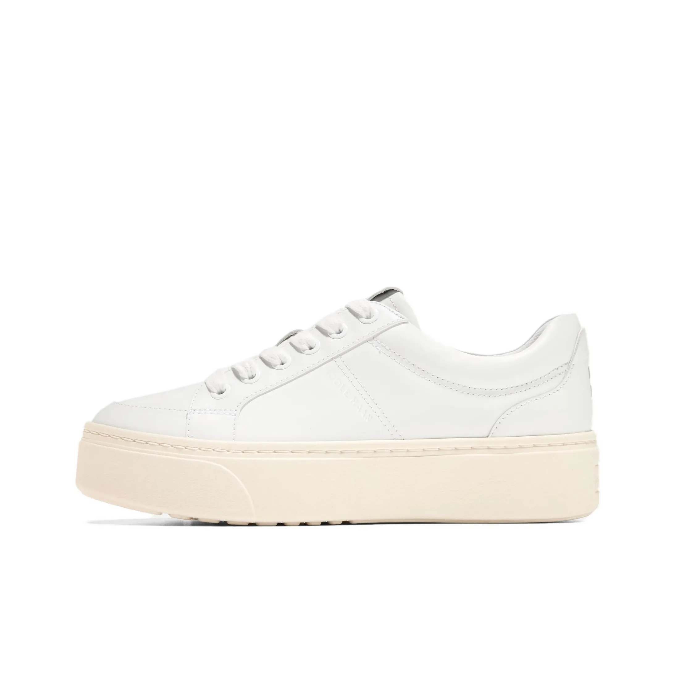 COLE HAAN OriginalGrand Collection Low Top Skateboard Shoes Women's White
