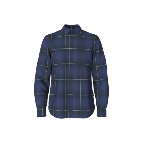 The North Face Blue Мужские Рубашки
