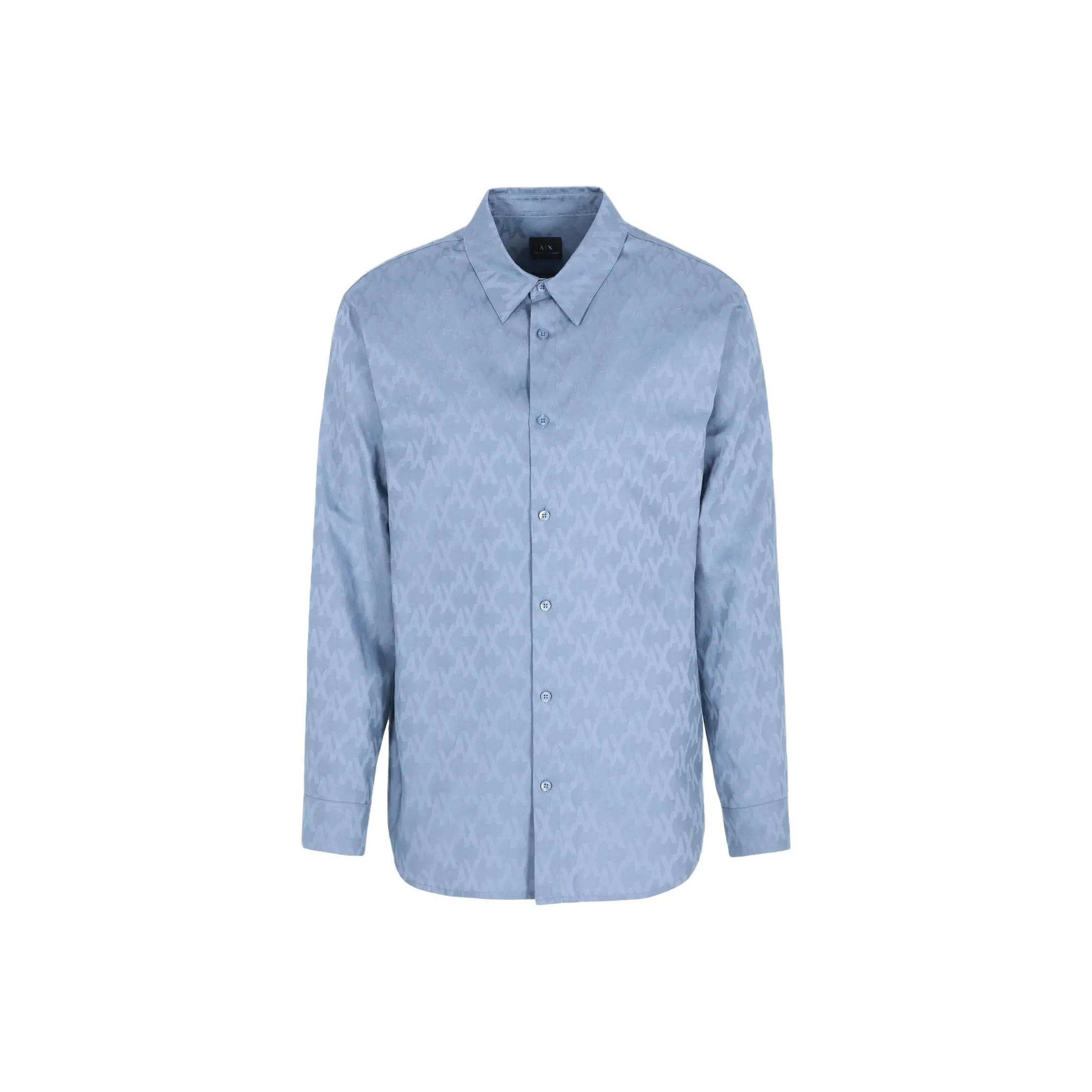 ARMANI EXCHANGE SS24 Рубашка Мужская Haze Синий