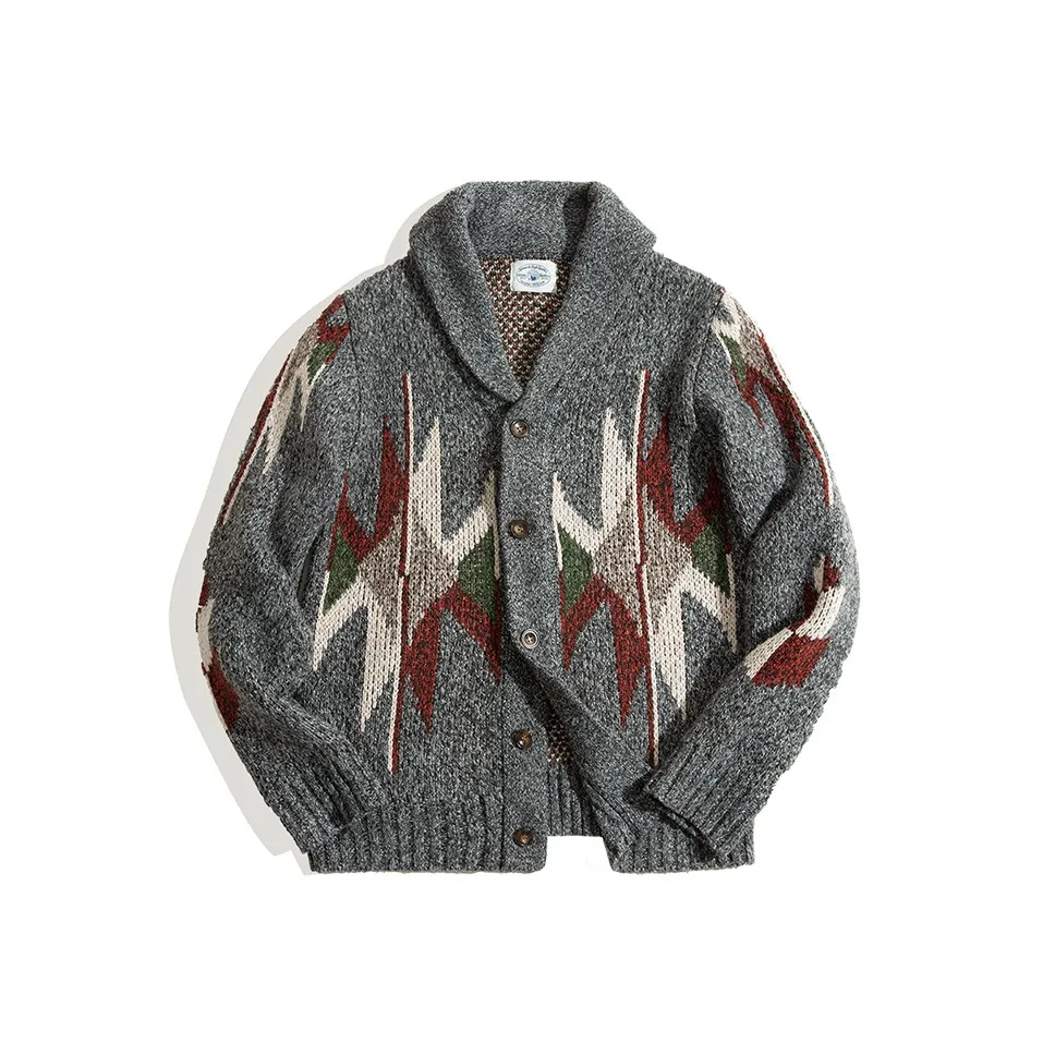 MADEN Темно-серый Мужские Свитера