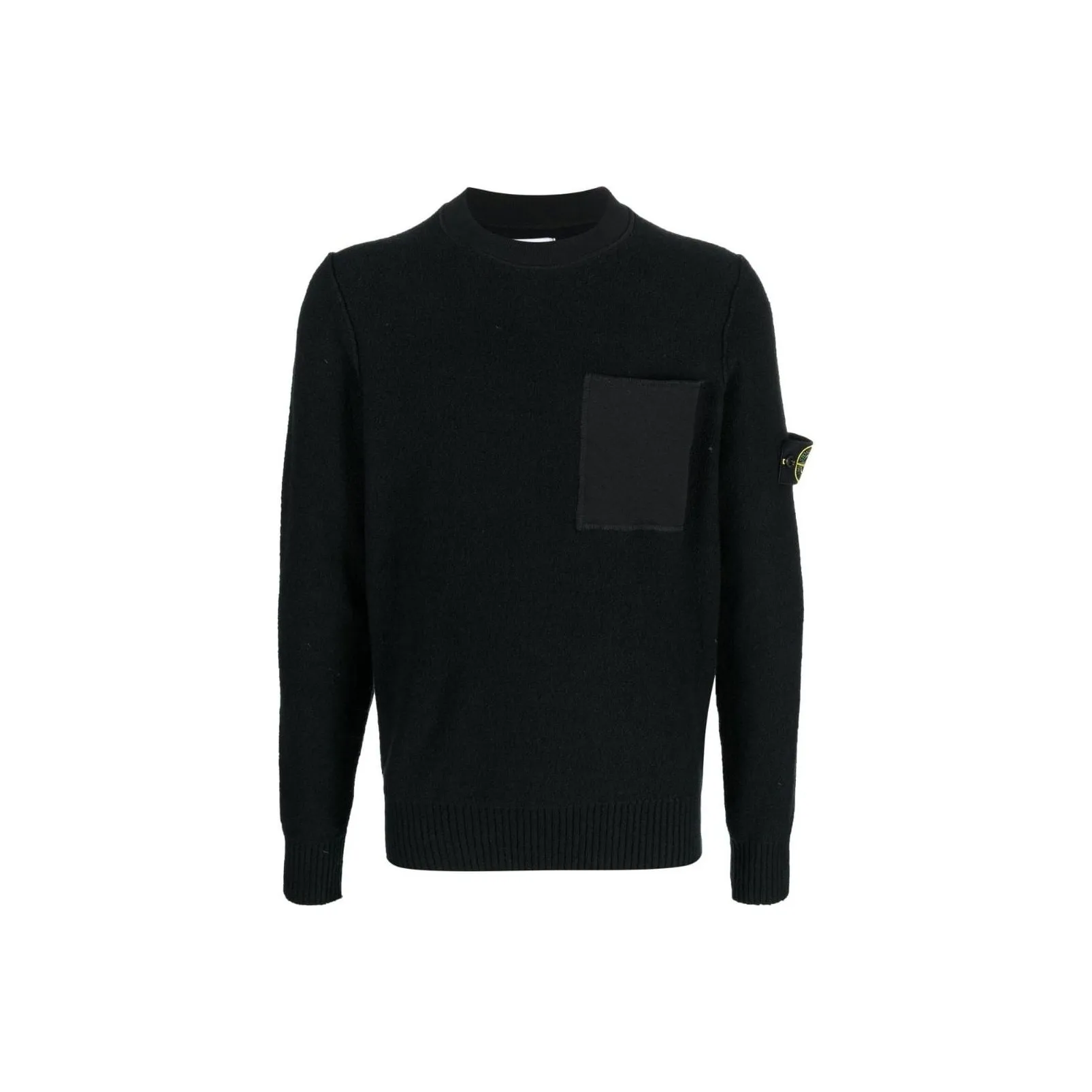 STONE ISLAND Compass Patch Crew Neck Sweater
