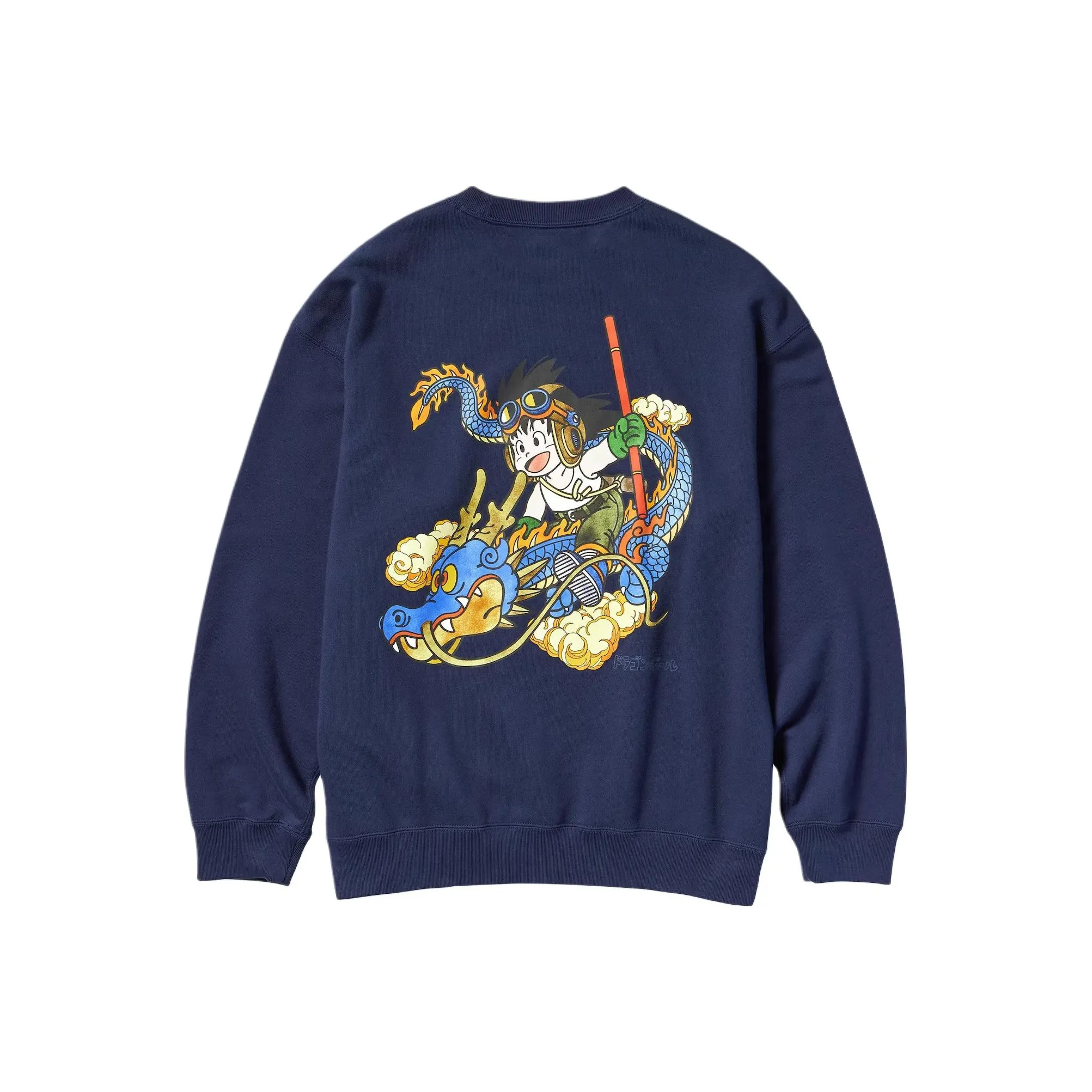 UNIQLO Dragon Ball Collaboration Свитшот Унисекс Морской Синий