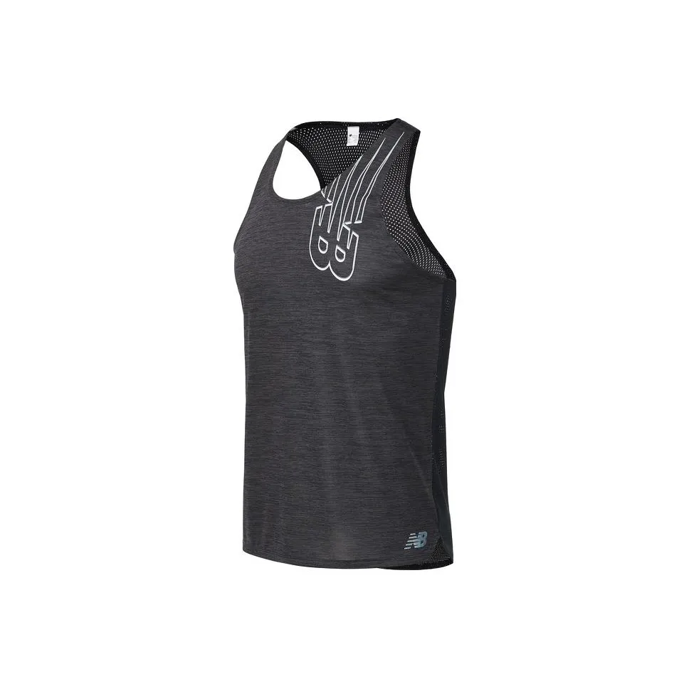 New Balance Майка Мужская Черная