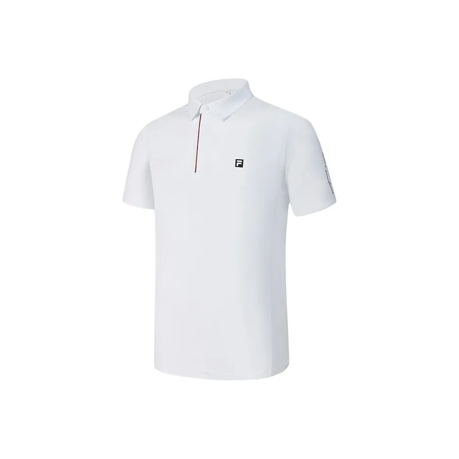 FILA Golf Series Polo Shirt Men's Jade White