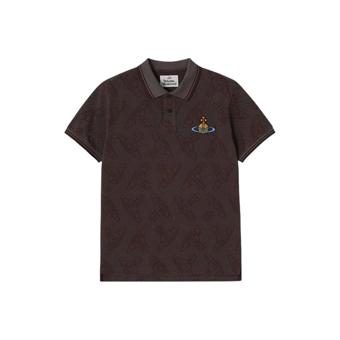 Vivienne Westwood Поло Мужское Коричневое