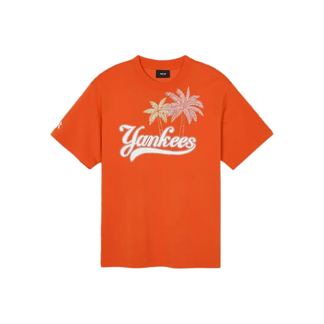 MLB New York Yankees T Shirt Unisex Orange