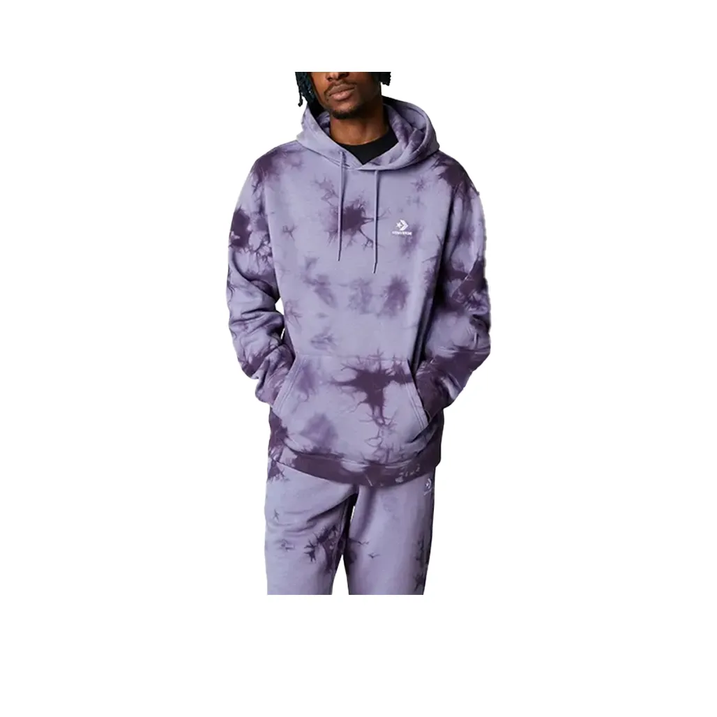 Конверс Go To Star Chevron MONO Dye Sweatshirt Unisex Purple